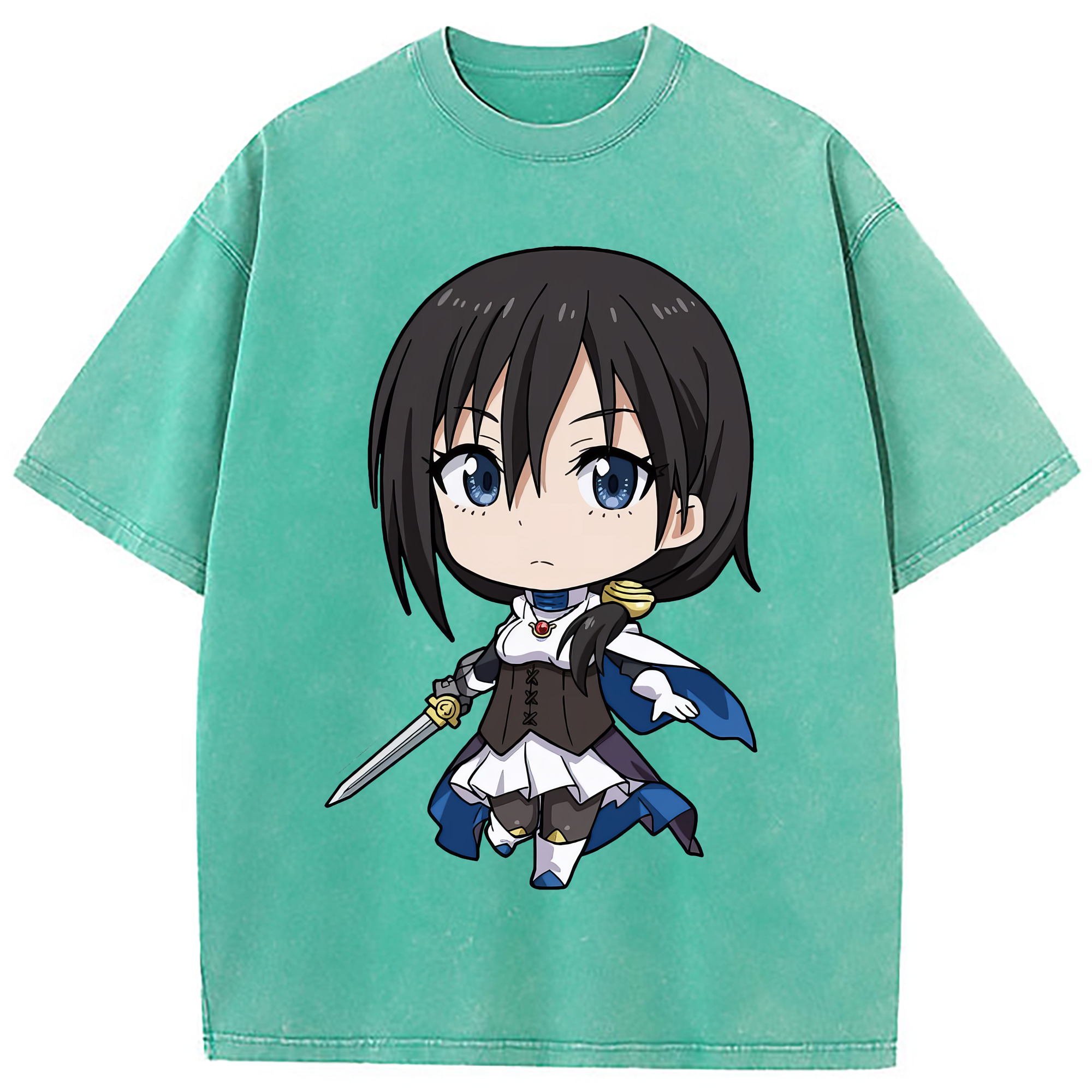 （画像用） 転スラ Regarding Reincarnated to Slime 綿100% ヴィンテージ風 半袖Tシャツ（フロントプリント）